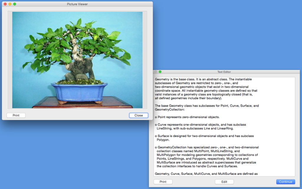 Data Manager viewers